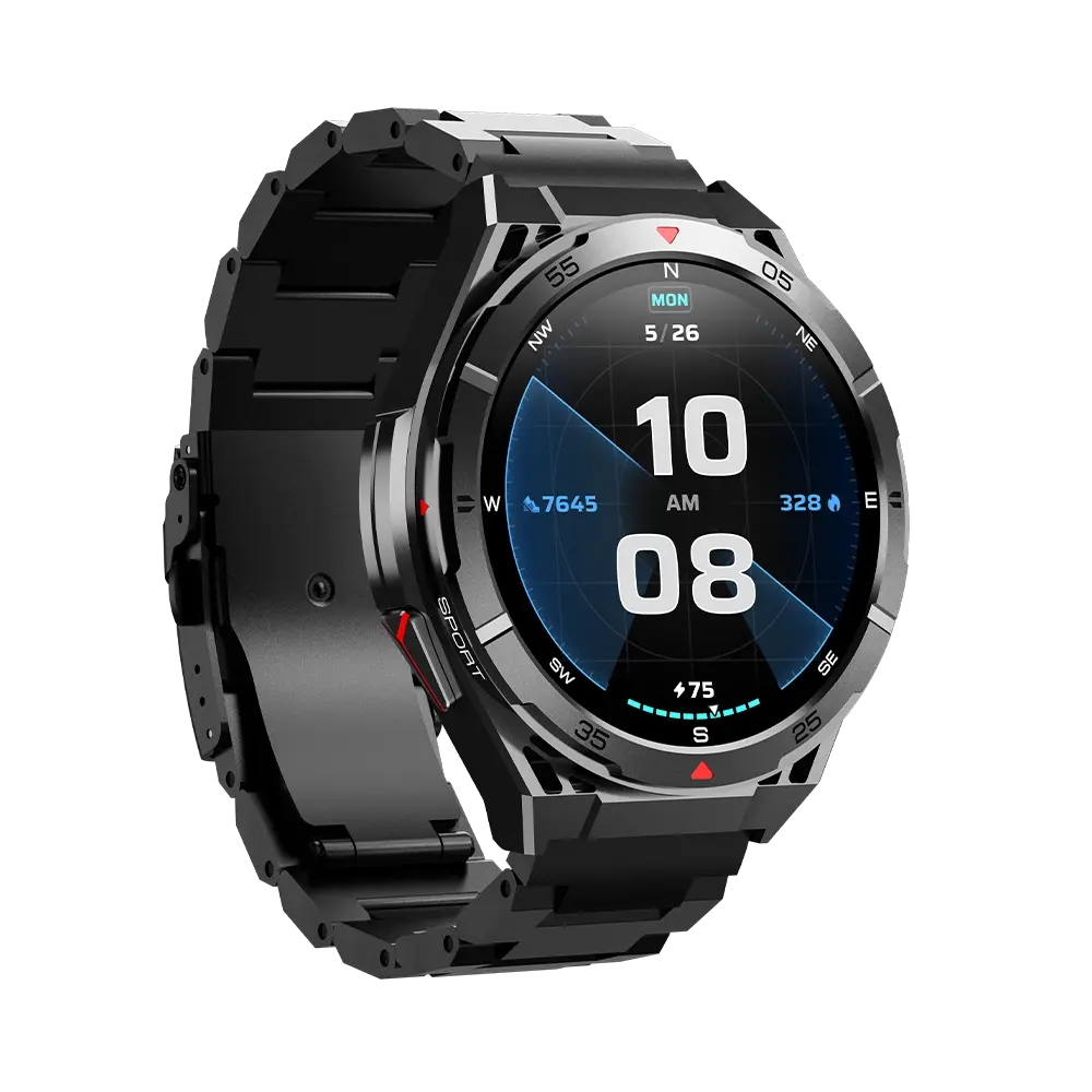 Tekzox L-115 Glory Smart Watch – AMOLED Display | Built-in GPS | 3 ATM Water Resistant