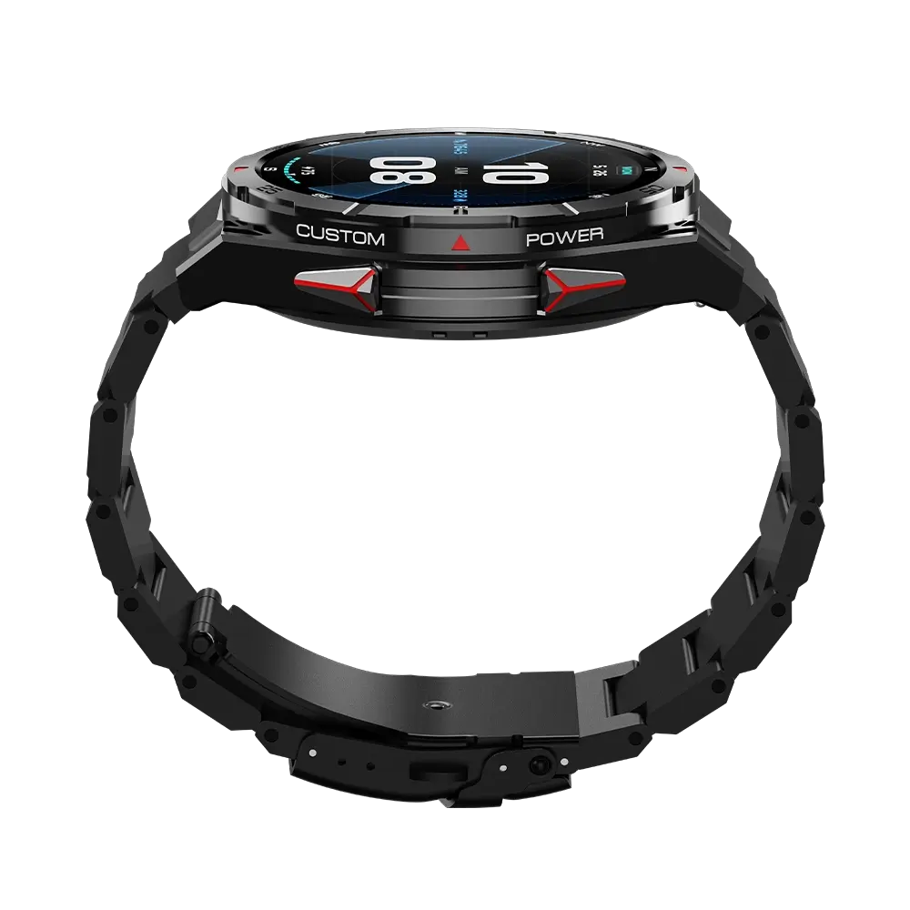 Tekzox L-115 Glory Smart Watch – AMOLED Display | Built-in GPS | 3 ATM Water Resistant