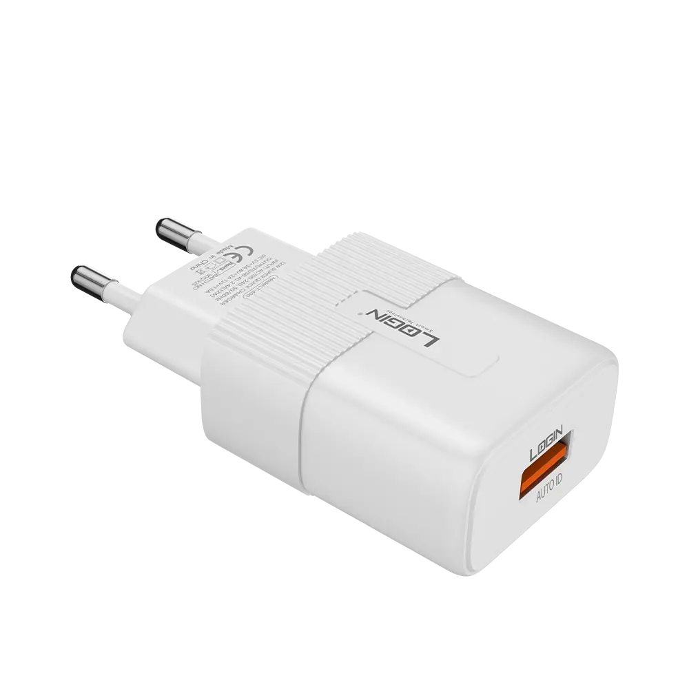 Login L-400 Fast Charger with Type-C &amp; Micro USB Cable
