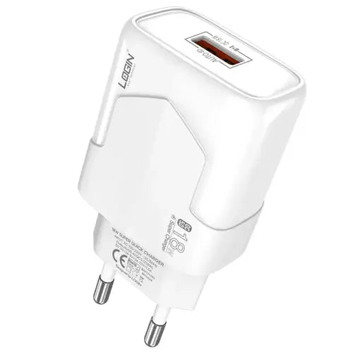 Login L-410 18W Charger With Type-C Cable