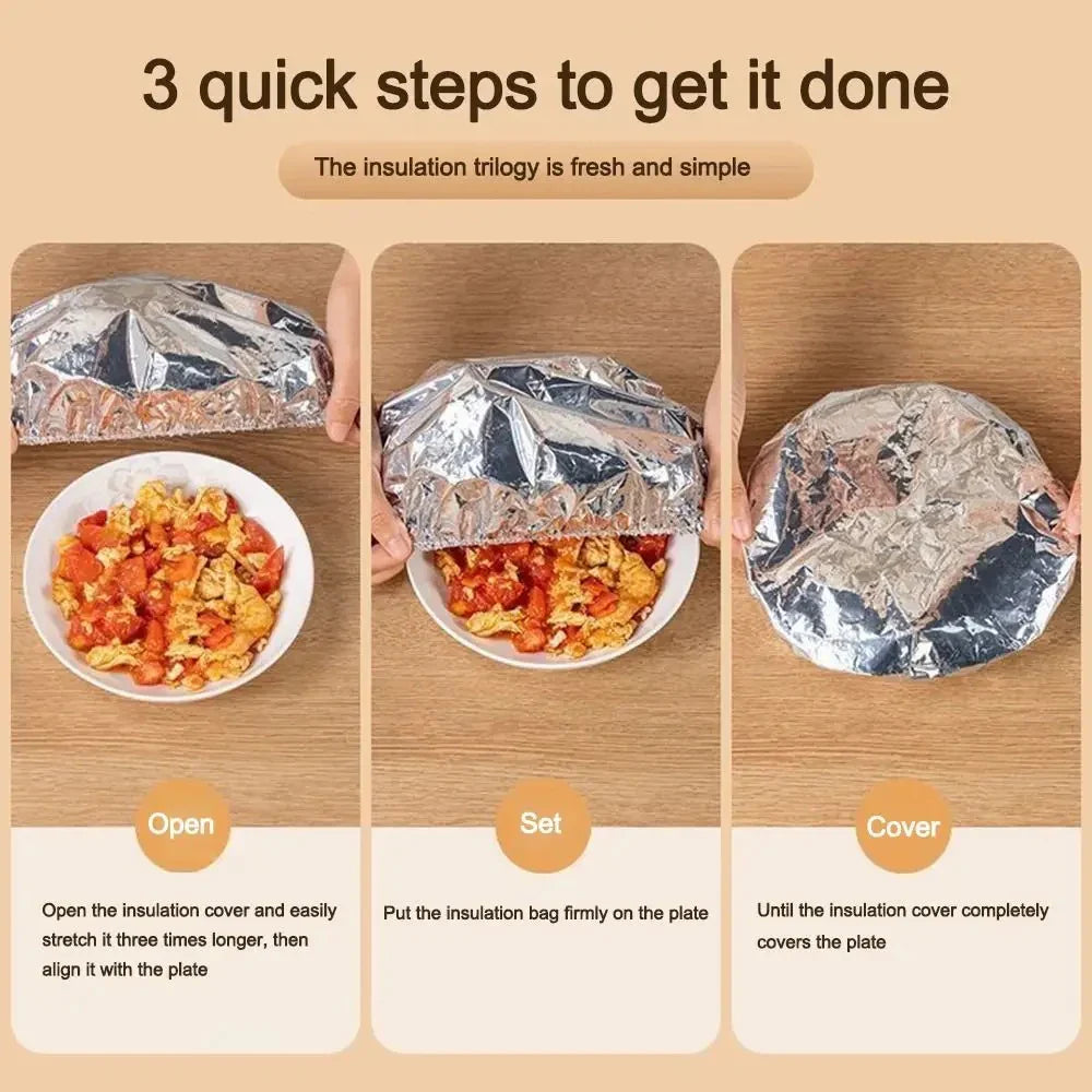Foil Insulation Food Covers