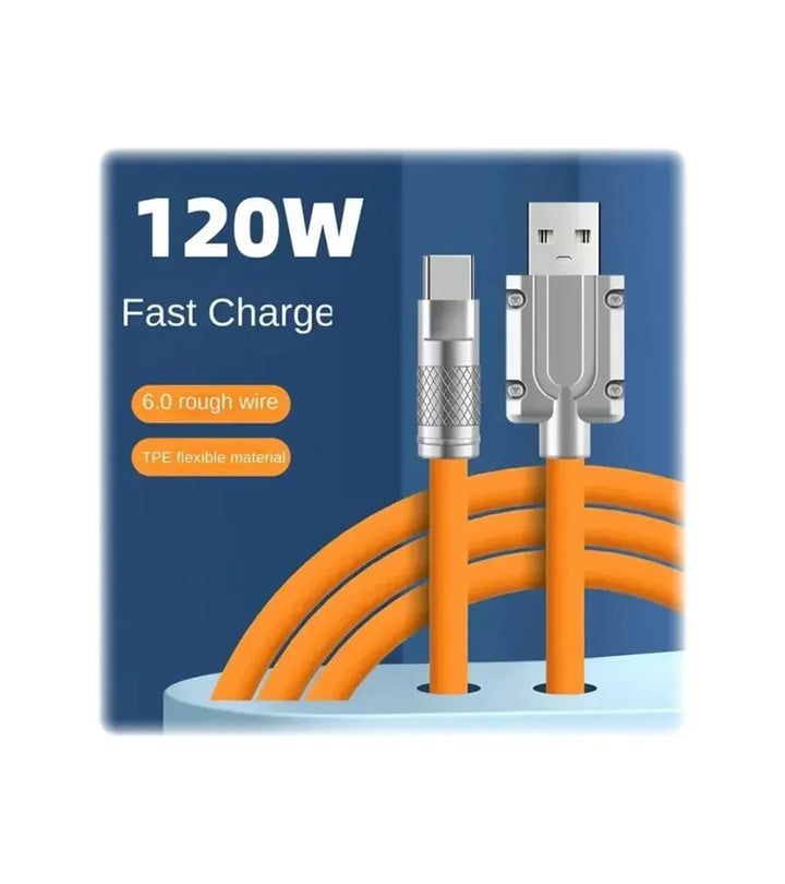 Faster Original 120W Fast Charging Type C Data Cable