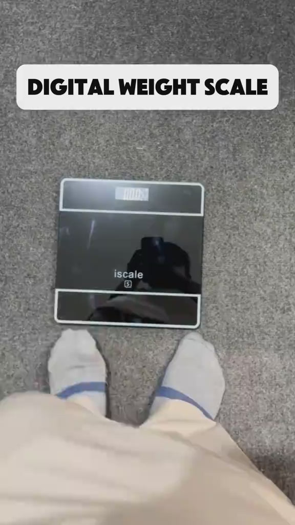Tekzox Smart Electronic Weighing Machine  Accurate & Sleek Design