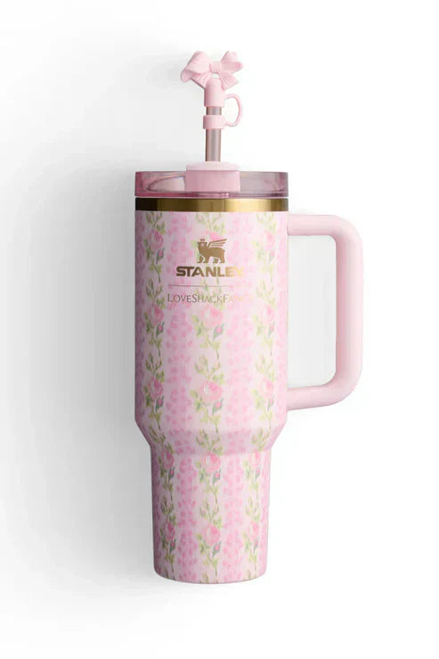 Stanley x Love Shack Fancy 40oz Tumbler Limited Edition Floral Quencher
