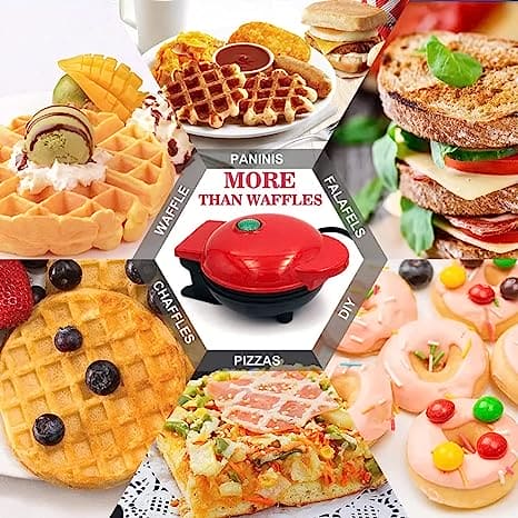 Mini foldable Mighty Electric Waffle Maker